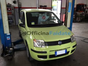 Sostituzione ammortizzatori anteriori Fiat Panda